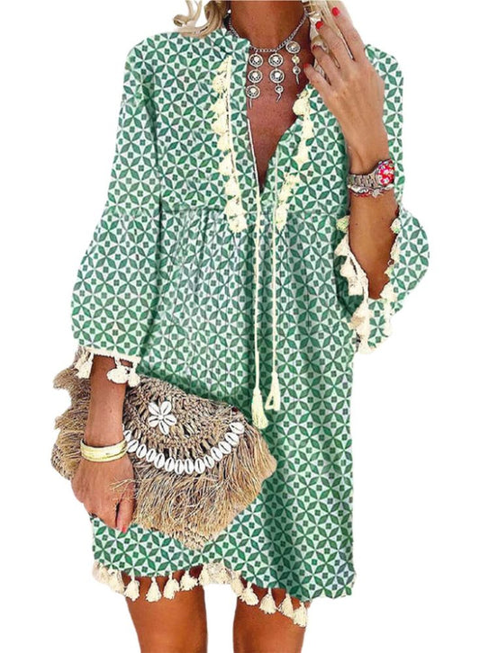 Isadora Print Shift Dress