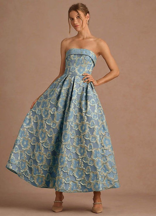 Margot Lake Blue Maxi Dress