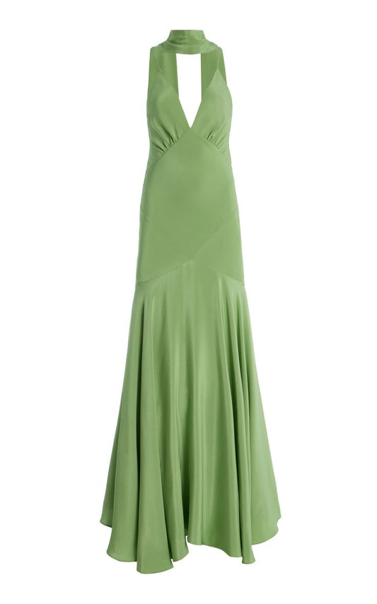 Exclusive Silk Crepe Bias Maxi Dress By Rodarte | Moda Operandi