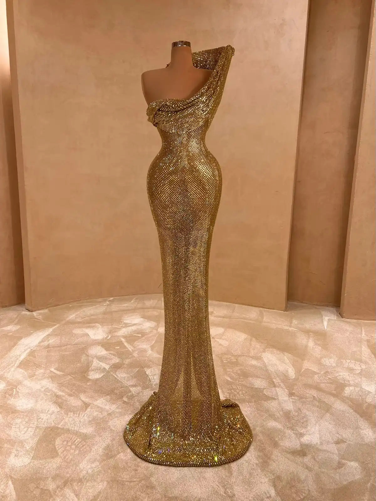 068 Margot Crepe Evening Dress