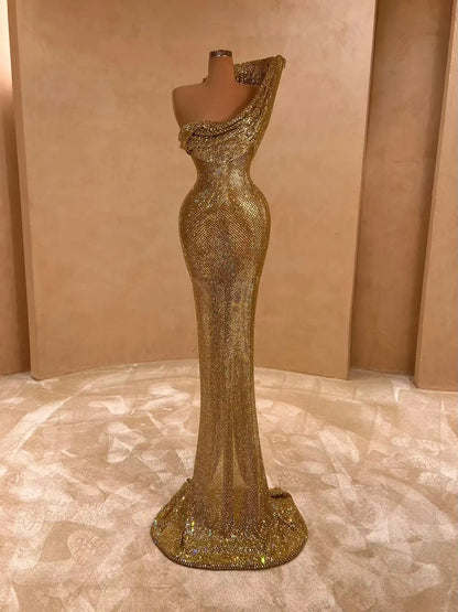 068 Margot Crepe Evening Dress
