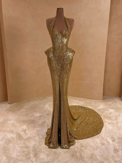 068 Margot Crepe Evening Dress