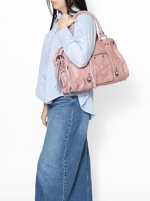 Leather Shoulder Handbag