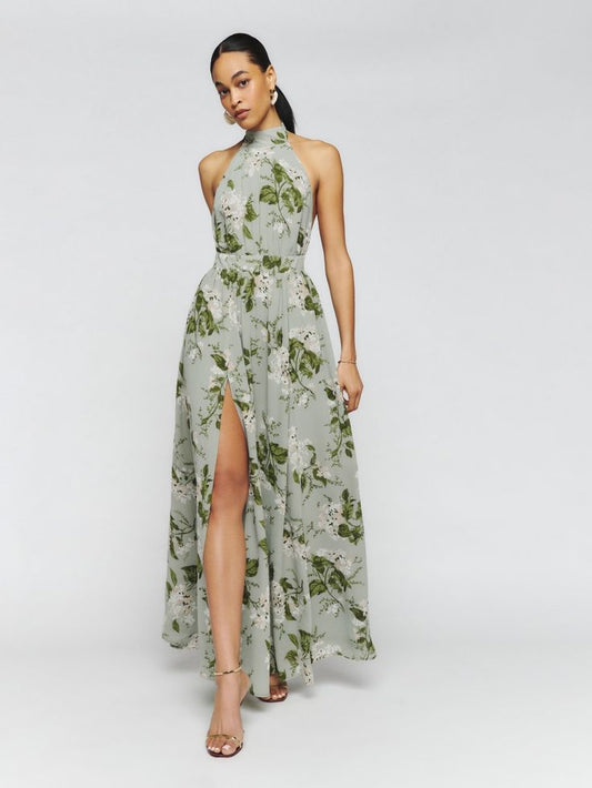 Andee Silk Slip Dress