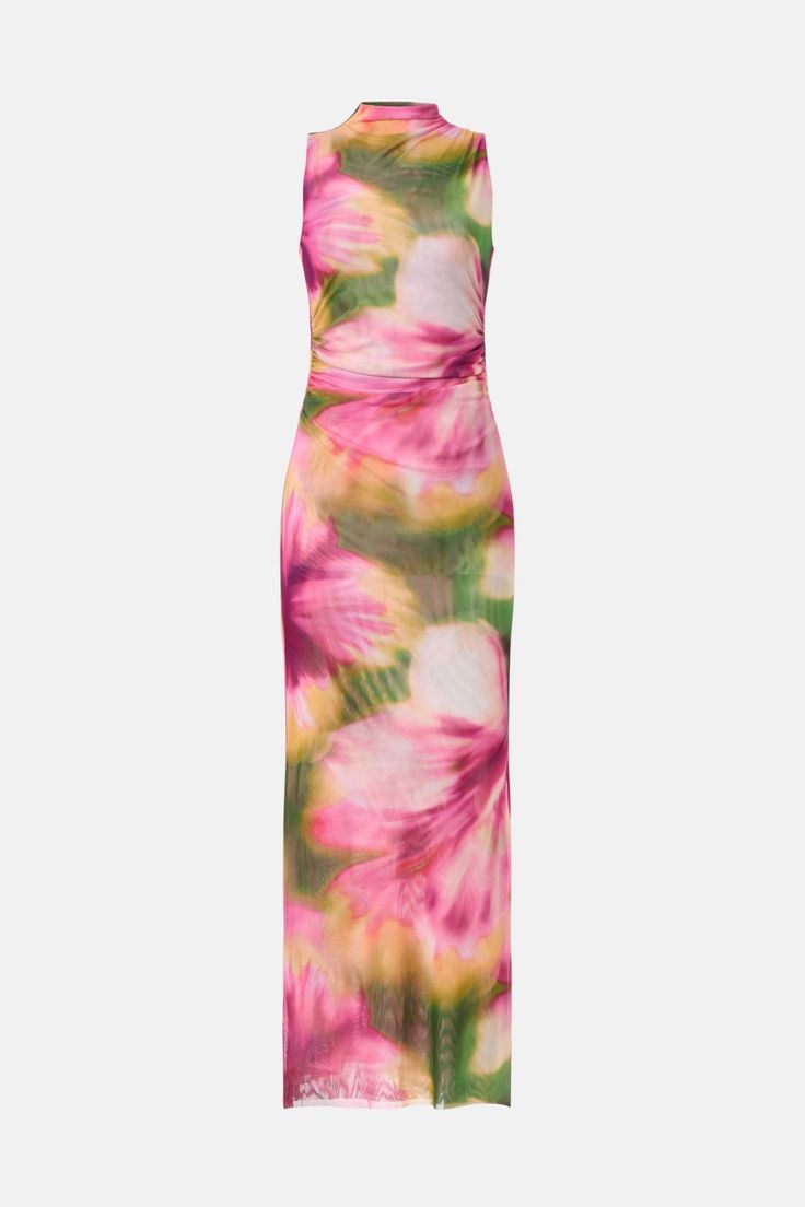 Athena Silk Charmeuse Dress