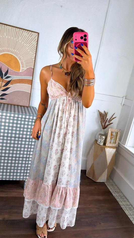 Isabella Floral Maxi Dress