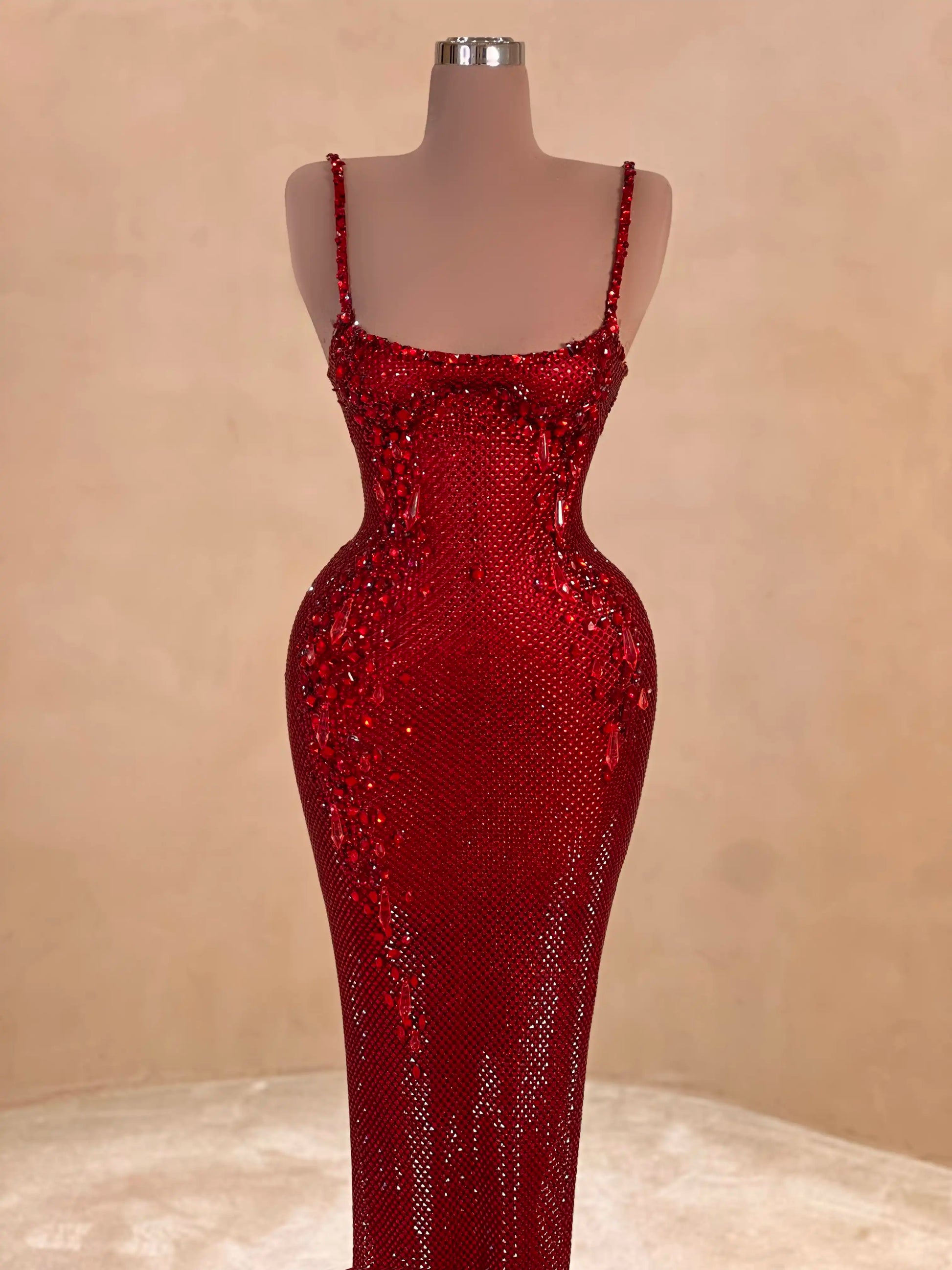 074 Margot Crepe Evening Dress