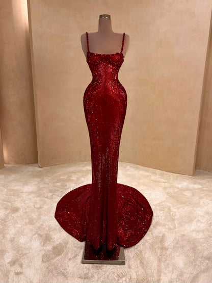 074 Margot Crepe Evening Dress