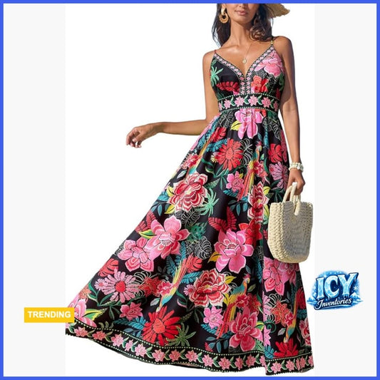 Vivienne Floral Maxi Dress