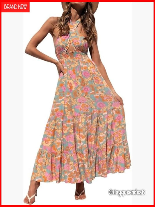 Margot Halter Maxi Dress