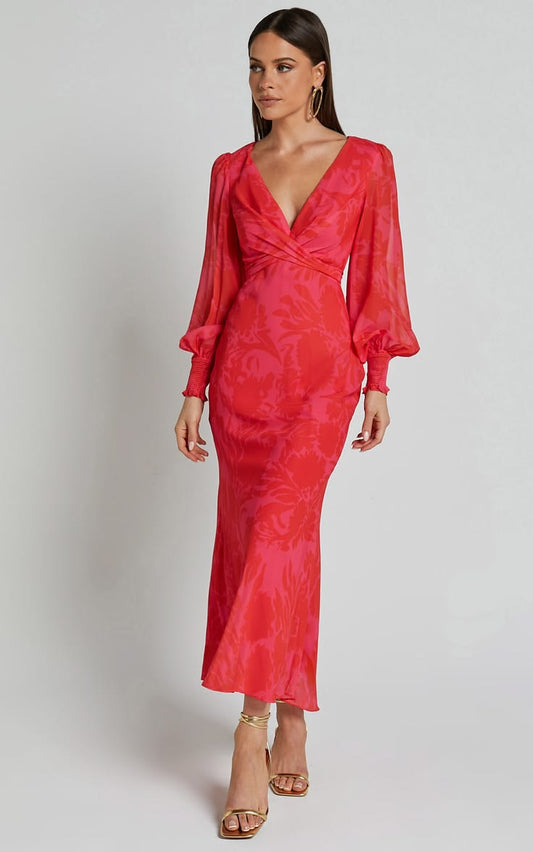 Claude Midi Slip Dress