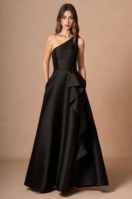 Adrianna Black Maxi Dress