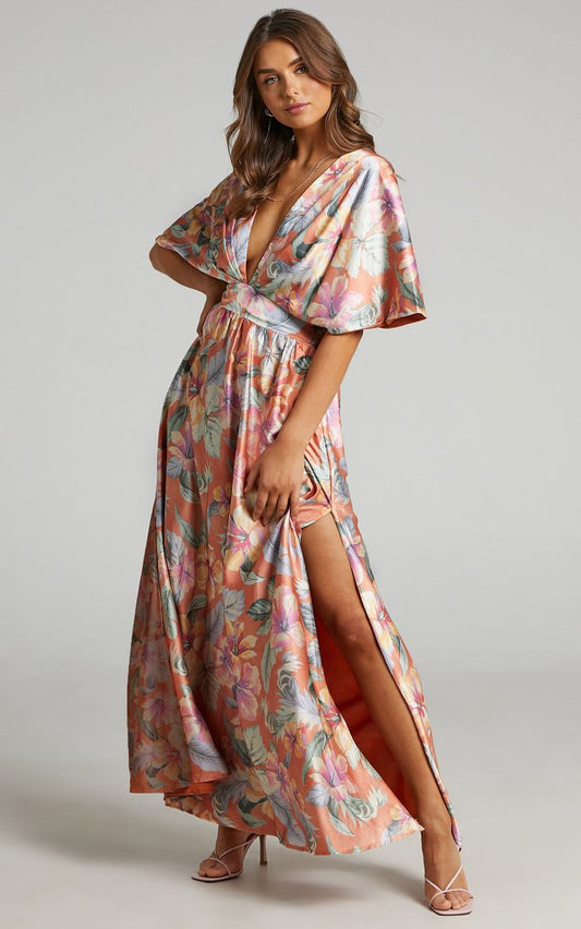 Sophia Floral Maxi Dress