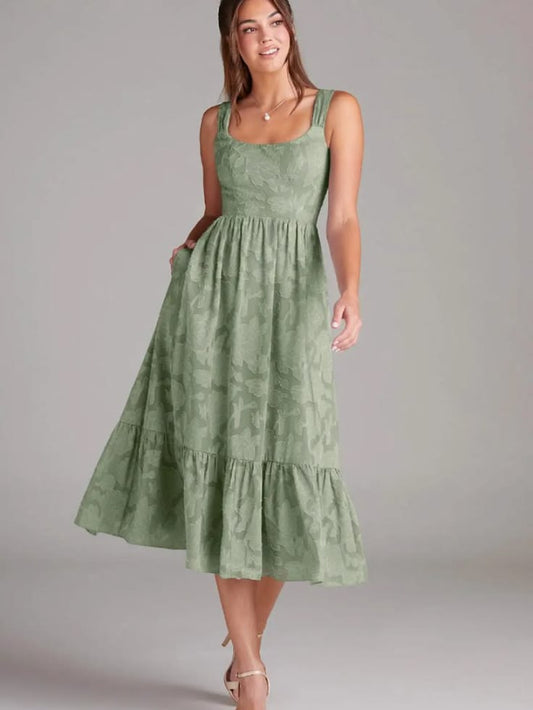 Alissa Emerald Evening Dress