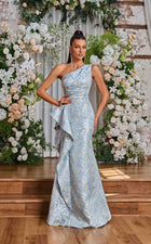Margot Crepe Evening Dress