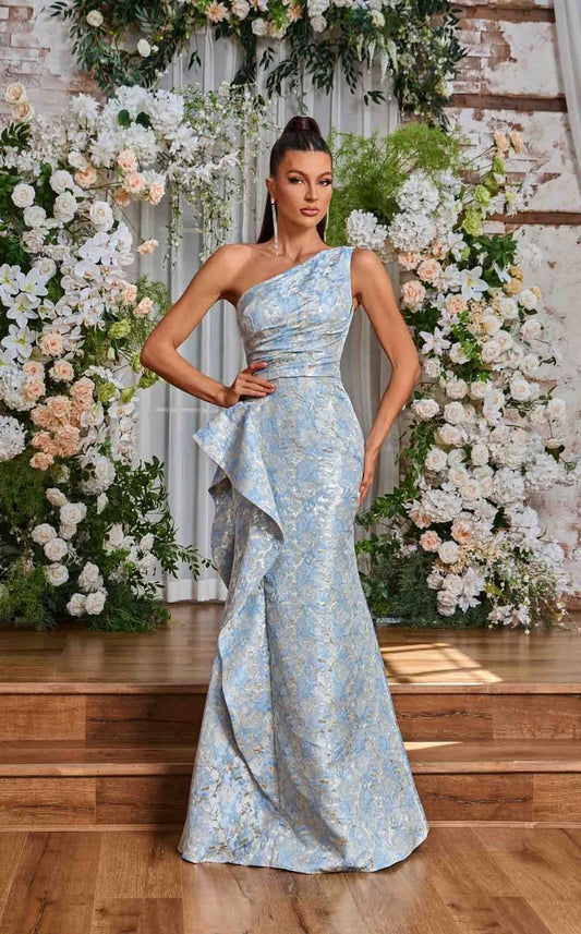 Margot Crepe Evening Dress