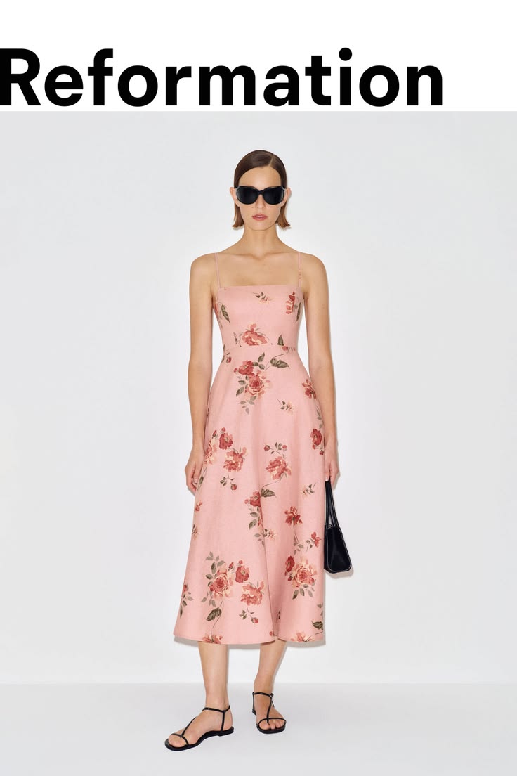 Monette Linen Dress