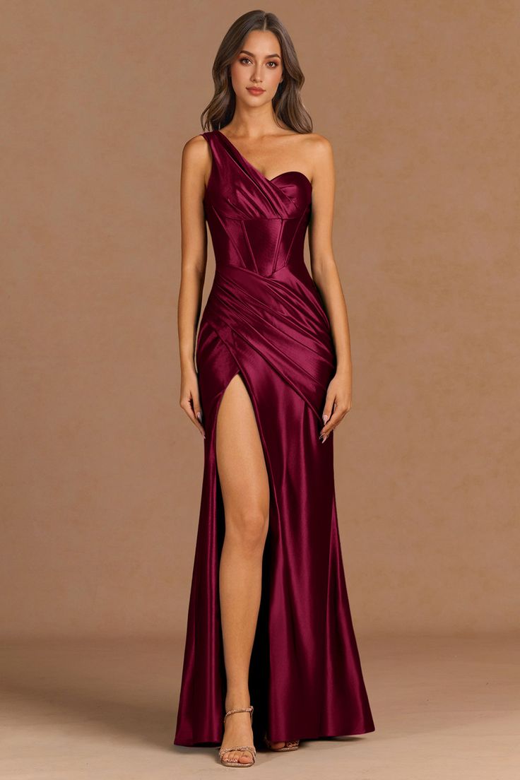 Quorina Wine Maxi Dress