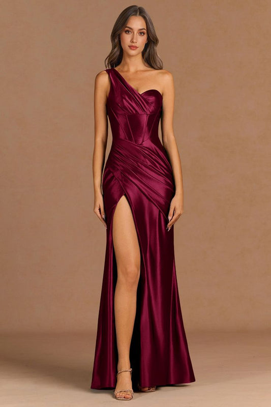 Quorina Wine Maxi Dress