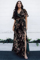 Marseille Embossed Maxi Dress