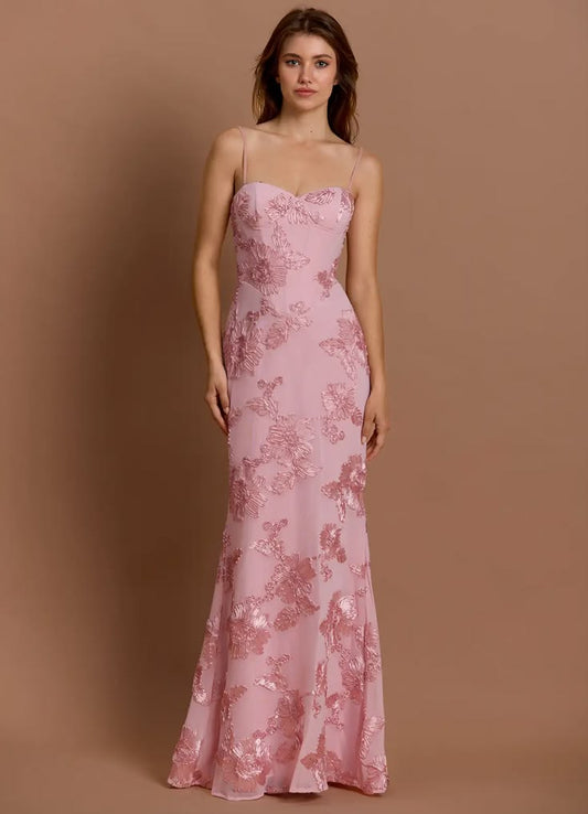 Anika Pink Maxi Dress