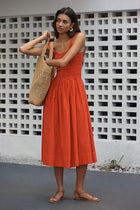 Alessia Sleeveless Midi Dress