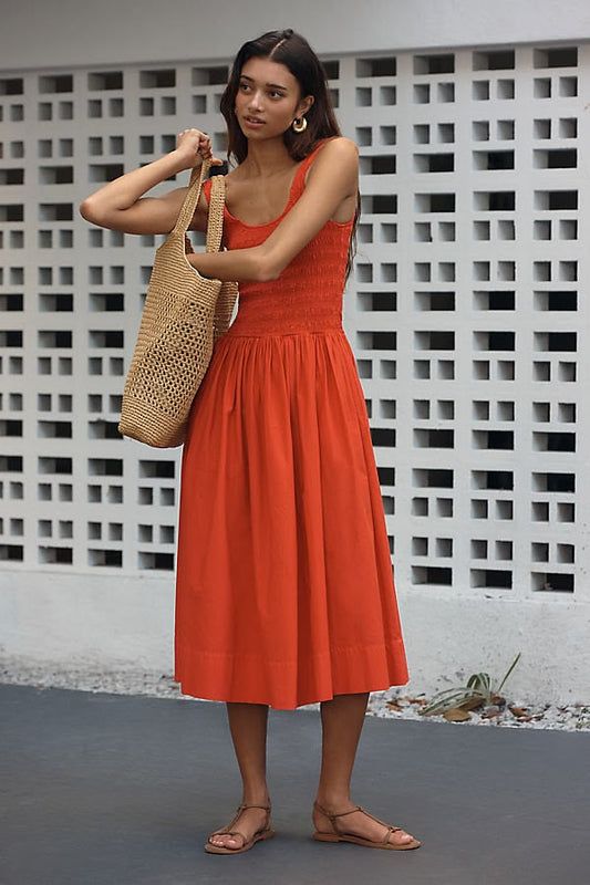 Alessia Sleeveless Midi Dress