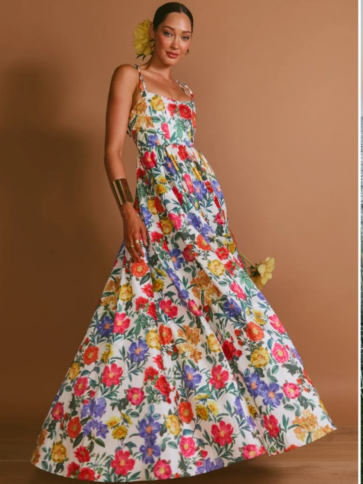 Juliet Floral Maxi Dress