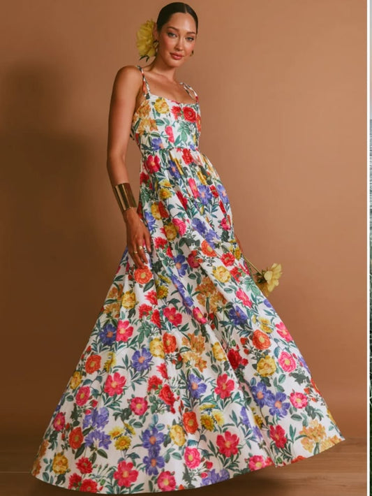 Juliet Floral Maxi Dress