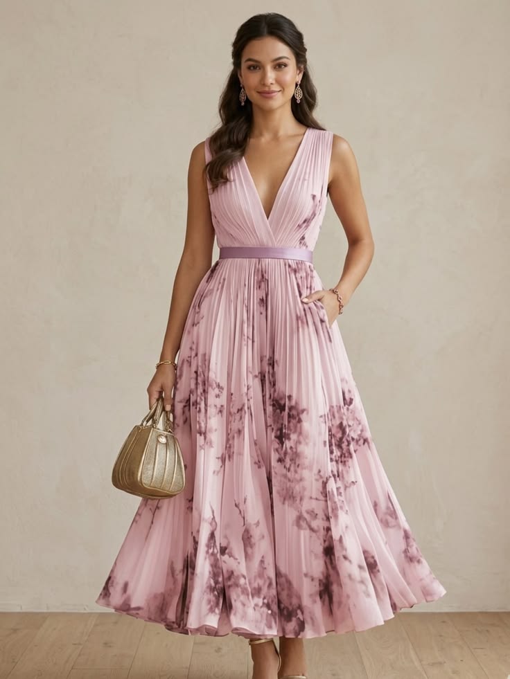 Margot Draped Floral Maxi Dress