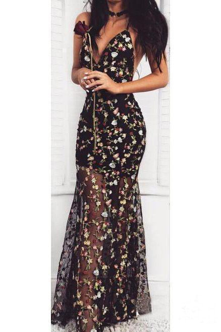 As Photo Evangeline Mermaid Floral Dress