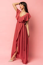 Ramona Terracotta Maxi Dress