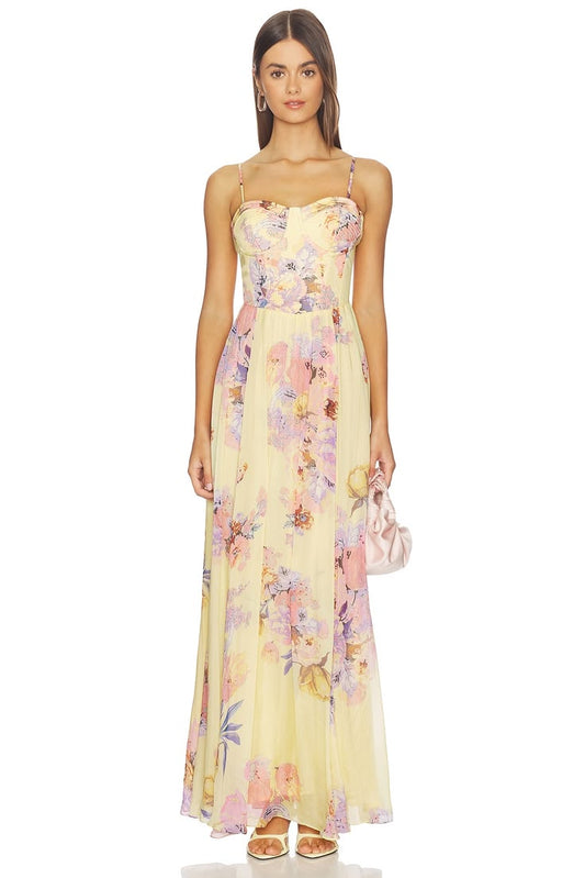 Margot Corseted Evening Dress