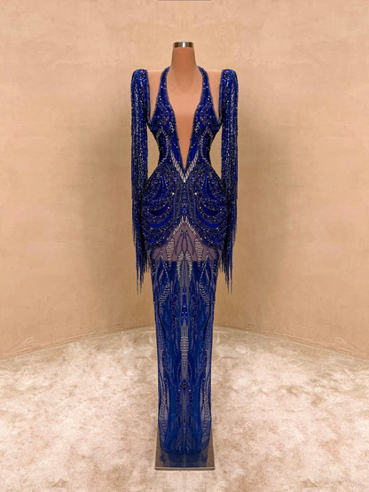 133 Margot Crepe Evening Dress