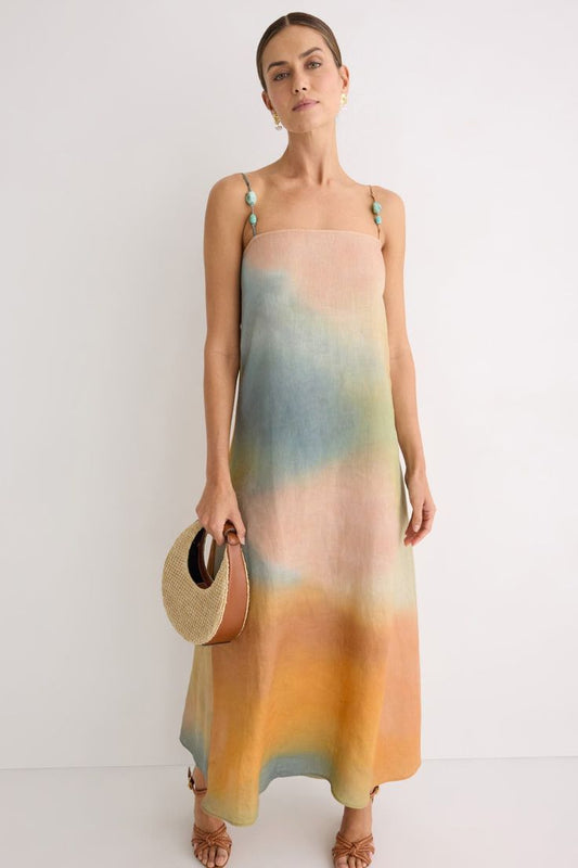 Laura Linen Shift Dress