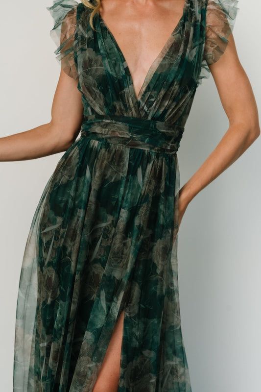 Everley Velvet Maxi Dress