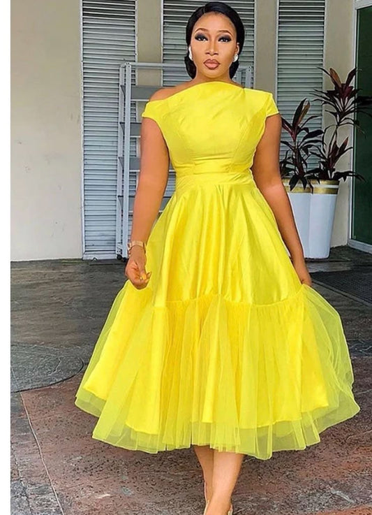 African Ankara dress engagement dress, prom dress, African women's attire, anniversary dress, party dress, wedding guest