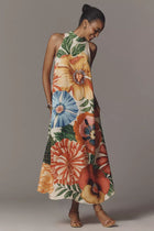 Marcella Halter Maxi Dress