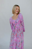 Purple Rain Floral Midi - Small