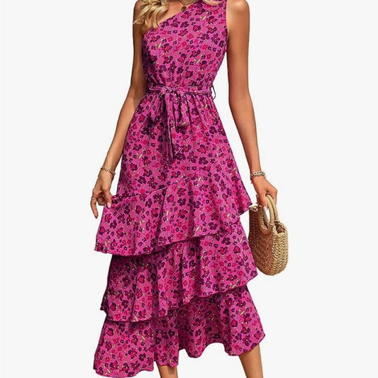 Margot Floral Midi Dress