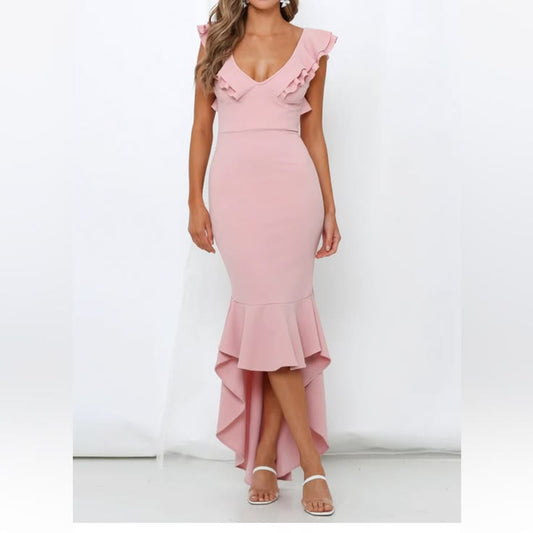 Margot Blush Midi Dress