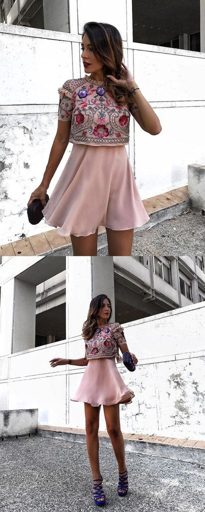 As Photo Arabella A-Line Chiffon Homecoming Dress