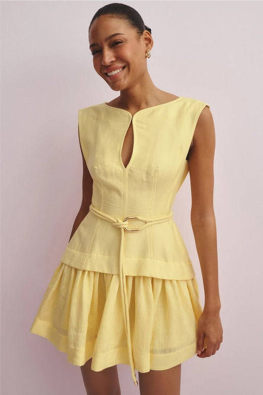 Remly Silk Mini Dress
