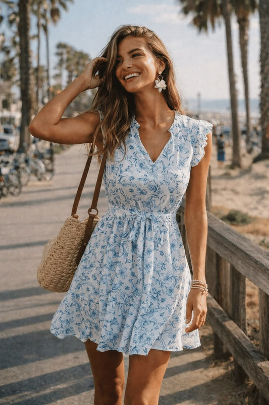 Margot Floral Mini Dress