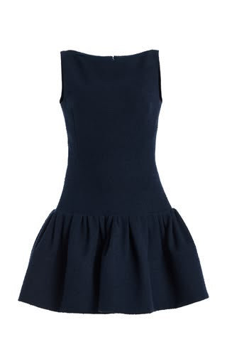 Flared Drop-Waist Tweed Mini Dress By Oscar De La Renta | Moda Operandi