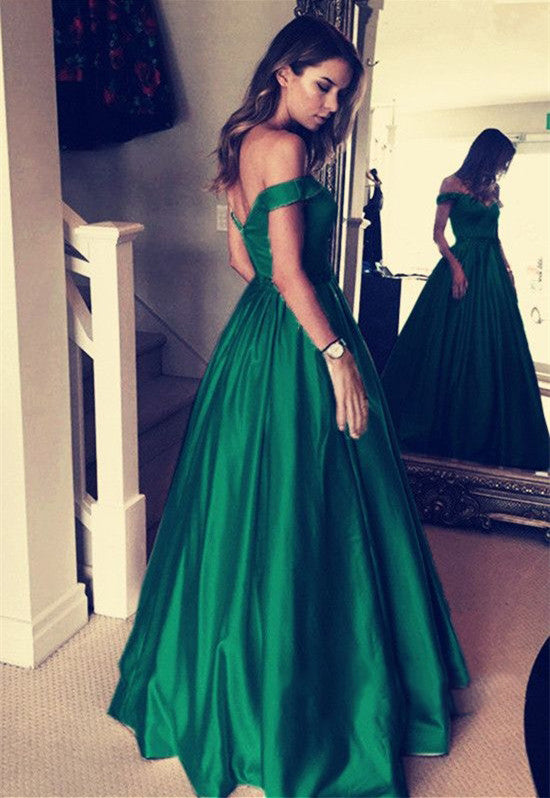turquoise Classy Dark Green Prom Dress Long Senior Girls Graduation Formal Party Wear LP4411