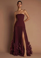 Marnie Wine Maxi Dress