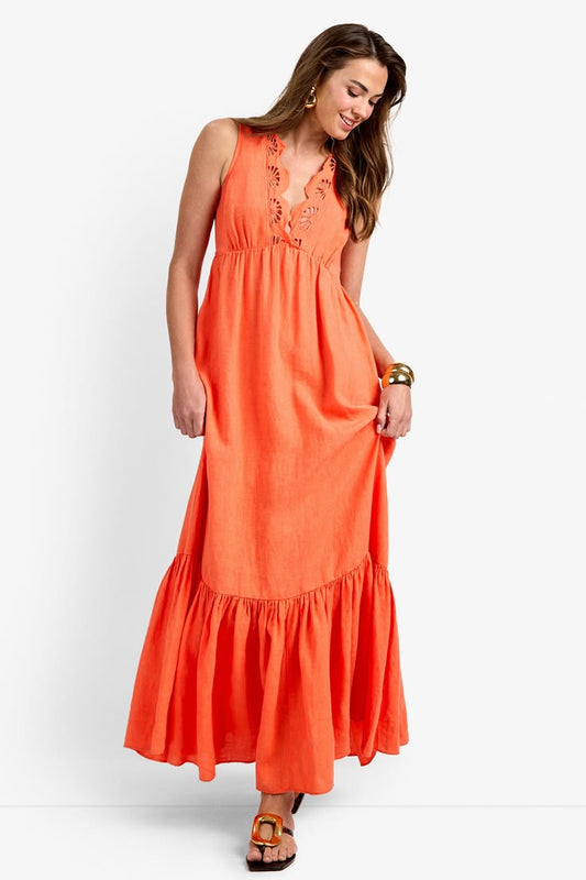 Margot Crepe Midi Dress