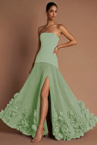 Marnie Crepe Maxi Dress in Sage