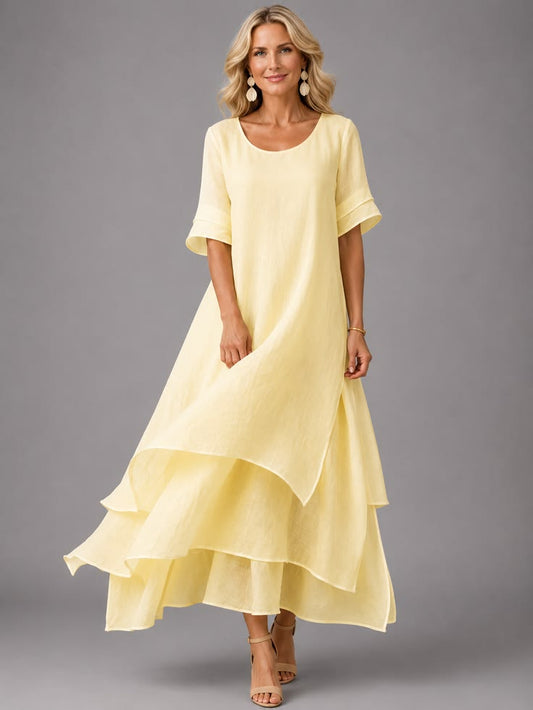 Maxi Dress – Tiered Flowing Grace